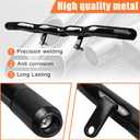 AUFER Motorcycle Front Highway Engine Guards Crash Bar Compatible With For Harley Sportster S RH1250S Nightster RH975 RH975S 2021-2025 Flat-Out Bar Bumper Protector Freeway Bar