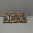 Glass Jar With Cork Lid Milk Jar 2 Ct 4 Pack