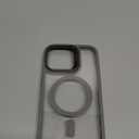 ESR for iPhone 15 Pro Max Case, Compatible with MagSafe, Military-Grade Protective Case, Built-in Stash Stand Phone Case, Scratch-Resistant Back Cover, Classic Series,Clear Grey