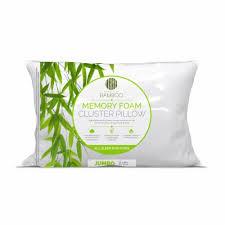 BaMBoo Memory Foam Cluster Pillow 20x28inch