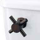 Kingston Brass KTDX5 Concord Cross Tank Lever, Oil Rubbed Bronze, 3-1/16-Inch Handle Length