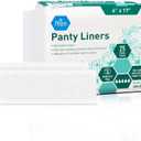 MED PRIDE Premium Ultra Absorbent Panty Liners for Women - Unscented Feminine Pantyliners for All-Day Leak Protection- Regular Length Underwear Liners with Adhesive Strip for Comfortable Fit- 25-Pack
