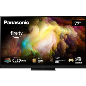 Panasonic Z8 Series (2025) 77-inch OLED 4K Ultra HD Smart Fire TV, Dolby Vision IQ, HDR10+ Adaptive, 144Hz Refresh Rate, Hands-Free Alexa 77Z8BAP