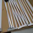 51" Extra Tall Cat Gate for Doorway, 30-41" Wide Auto Close Pet Gate
