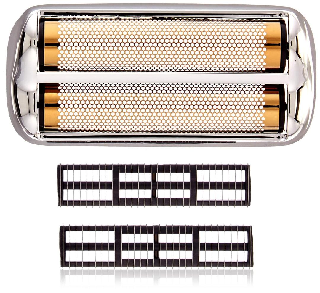 Replacment Foil and Cutter for MetalFX Double Foil Shavers (Silver)