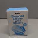Wine2Go Diamond Silicone Wine Glasses 9oz