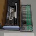 USB Rechargable Engraving Machines Pen with 35bits,Mini Electric Engraver Etching Machines Cordless Rotary Tools Engraved Jewelry Stone Metal Plastic Wood Resin Model (Silver)