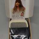 Clip in Bangs, 100% Real Human Hair Fake Bangs Natural Black Clip in Hair Extensions French Bangs Fringe with Temples Hairpieces for Women Natural Blend Curtain Bangs for Daily Wear