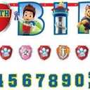 Personalized Banner Kit - 10.6' x 10" | Assorted Design | 1 Set of 2 Pcs., Paw Patrol