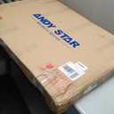 ANDY STAR Gold Oval Mirrors for Bathroom, Large 24x36 Brushed Gold Metal Framed Oblong Wall Mirror, Modern Brass Vanity Mirror in Stainless Steel Frame Wall Mount Horizontal or Vertical