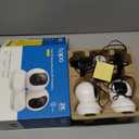 Tapo 2K Pan/Tilt Security Camera for Baby Monitor, Dog Camera w/Motion Detection, 2-Way Audio Siren, Night Vision, Cloud & SD Card Storage, Works w/Alexa & Google Assistant, 2-Pack (Tapo C210P2)