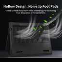 Laptop Case Set for 2025 Legion Pro 7i Gen 10 Intel 16" Scratch-Resistant & Drop-Resistant Hard Shell Frosted Transparent Protective Cover + Keyboard Cover + Screen Film Matte Black
