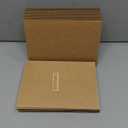Bright Creations Clear Acrylic Place Cards for Weddings, Table Seating (5x7 In, 20 Pack)