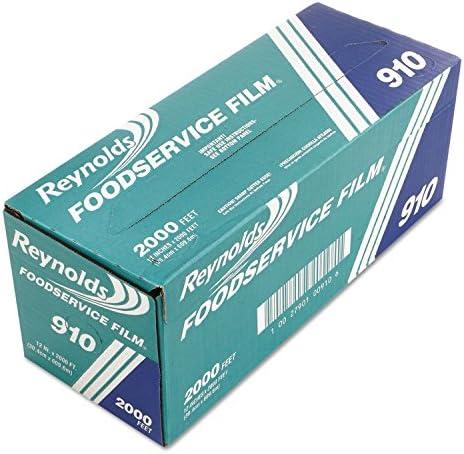 Reynolds 910M 2000' Length x 12" Width, Metro Line PVC Food Wrap Film