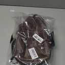 Genuine Leather Sling Bag Mens Crossbody Backpack Hiking Casual Daypack Shoulder Chest Bag with USB Charging Port