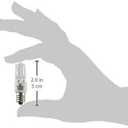 2 x Westinghouse Clear Lighting 0624500, 60w T3 Incandescent Single-End Xenon Krypton E12 (Candelabra) Base, 120v, 1 Count (Pack of 1)