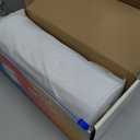 Plastic Table Cloth Disposable, 54In X 300Ft White Table Cover Roll, Disposable Tablecloth with Slide Cutter for Rectangle Round Tables, Party Tablecloths for Birthday, Wedding, Picnic, Outdoor