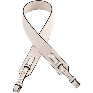 Grain Leather Purse Strap Adjustable Crossbody Replacement Straps for Handbags Monk Head Screws Detachable (Gold Clasps, Beige)
