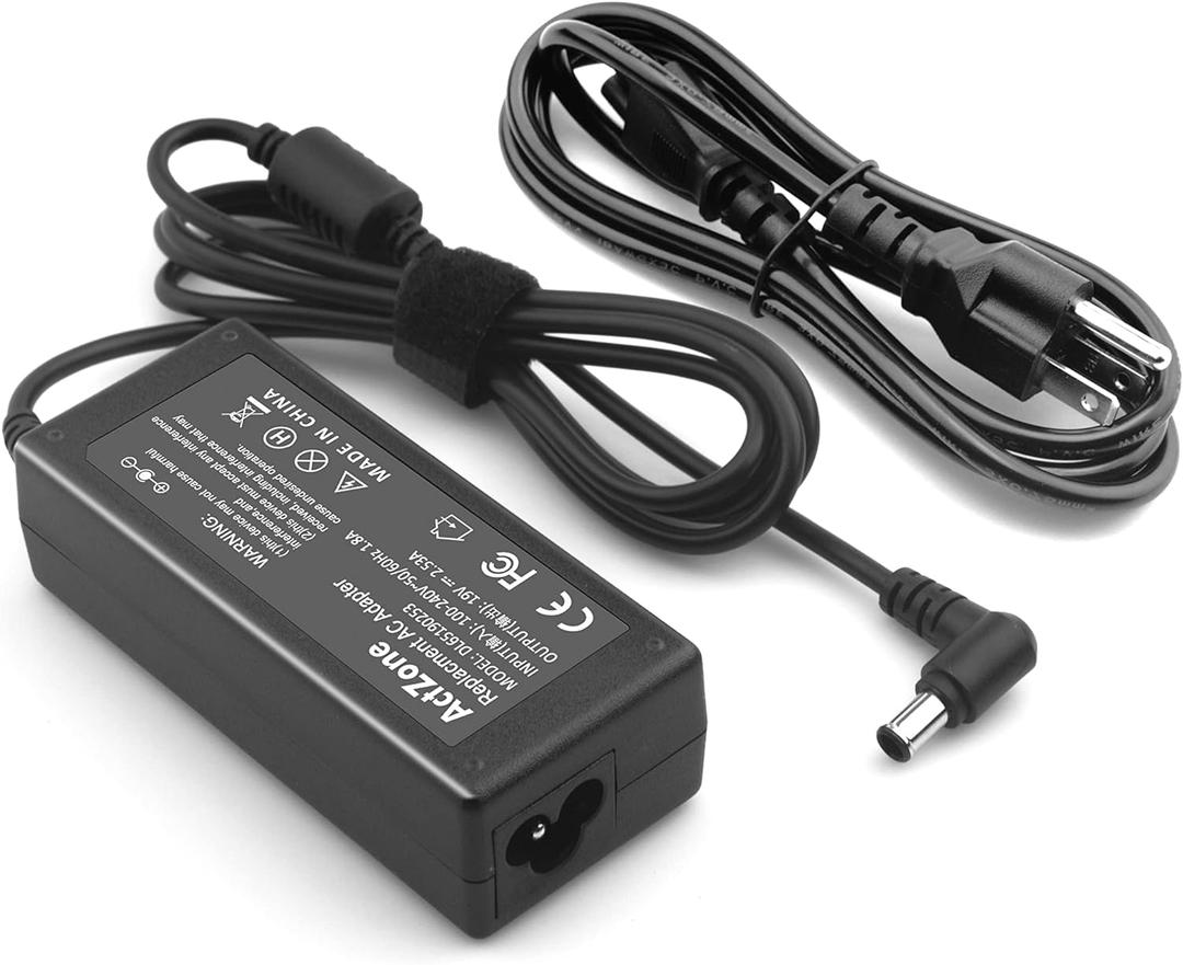 DC 19V Power Cord TV Charger Compatible with LG Electronics 19" 20" 22" 23" 24" 27" LED LCD Monitor Widescreen HDTV 24M47H-P 24MP55HQ, Samsung 32" J5205 J5003 H5000 UN32J4000 UN32J4000AF
