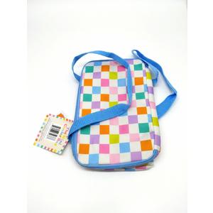 Insulated The Mini College Bag (Rainbow Checkerboard) 