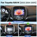 [2G+64G] for Toyota RAV4 Radio 2003 2004 2005, Android 13 RAV4 Car Stereo with 9 inch Touch Screen, Carplay/Android Auto/1080P/Bluetooth/WiFi