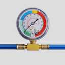 Lichamp A/C R134A Refrigerator Freon Recharge Kit with Bullet Piercing Valve, Piercing and Self-Sealing Can Tap 134A