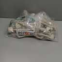 JOYIN 5 PCS Posable Halloween Skeleton Decor 16 Inches, Full Body Posable Joints Hanging Skeletons for Halloween Decorations, Graveyard Props, Haunted House Accessories, Spooky Scene Party Favors (Original)