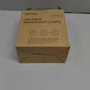 URTOM 6W RGBW Uplighting Indoor Color Changing Up Lights Indoor with Remote Dimmable LED Spot Lights for Home Aluminum Accent Lighting for Party Plant Decor with 5.9 FT Plug Cord, 2 Pack (White)