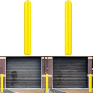 Pangda 4 Pcs Bollard Covers, Yellow HDPE Post Sleeves, 5" X 52"
Heavy Duty Hdpe, Weather Resistant, No Tape Needed, Easy Install, for Parking Lots, Warehouses, Garages and Safety Posts