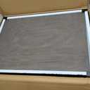 FLYZZZ Adjustable Window Screen Horizontal (19.68"H x 28"-52"W) 1 Pack Expandable Window Screen Large Replacement for Home