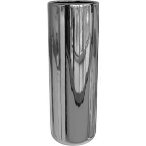 Red Lantern 24" Pure Silver Porcelain Umbrella Stand