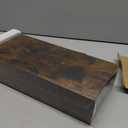 BAYKA Floating Shelves Bathroom for Wall  Shelf Over Toilet Farmhouse Rustic Wood for Bedroom, Kitchen, or Living Room Decor Organization, Christmas Decor Shelves  Rustic Brown, Set of 3 (15.7inches)