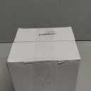 Iridescent Acrylic Flower Vase Modern 6.3 Inch Mini Flowers Vase Decor for Hotel Wedding Make-up Brushes Organizer Pencils Holder Home Office, Set of 2