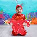ArtCreativity Lobster Inflate, 1 PC, Animal Party Decorations and Supplies, Blow-Up Lobster Inflate for Animal Birthday Party Favors, Pool Party Float, and Game Prize for Kids