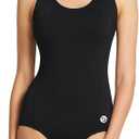 baleaf Women's Athletic Training Adjustable Strap One Piece Swimsuit S