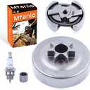 High-Per For mance Replacement Parts For Poulan 1950 2050 2150 2250 2375 2550 & For Craftsman Chainsaw: Includes OEM Spark Plug & Clutch Components