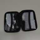 PQRQP 3 in 1 Microphone for iPhone/Android/Camera, Wireless Microphones, 328ft Transmission, 18H Battery Life, Mini Microphone for Record Interview, Vlogs, Tiktok (Ebony Black)