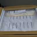2 Pack Expandable Pull Out Cabinet Organizer,21" Deep,White
