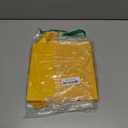 RUSPEPA Medium Birthday Gift Box with Lids, Ribbon and Tissue Paper, Collapsible Gift Box - 1 Pcs, 9x9x9 Inches, Yellow