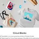 Cricut Women's T-Shirt Blank, V-Neck, DIY Custom T-Shirt, Large