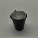 Drip Grease Bucket and 12-Pack Liners for Traeger 20/22/34 Series, Pit Boss etc Pellet Grill Smoker (Black 12)