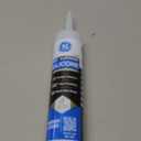 GE Supreme Silicone Caulk for Window & Door, Clear, 10 fl oz Cartridge, 1 Pack - 100% Waterproof Silicone Sealant, 7X Stronger Adhesion, Shrink & Crack Proof