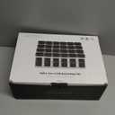 Glass Spice Jars with Adjustable Rotating Lids (24 Pack)  4oz Seasoning Jars with 240 Labels, Funnel & Brush  Airtight Spice Containers for Kitchen Organization