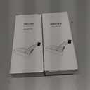 2 x Kitchen Scrub Brush Set with Ergonomic Handle, Deep Cleaning Brushes, Include Dish, Grout, Groove Gap, Bottle, Bathroom Brush Heads (Green)