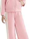 Mioglrie Girls Clothes 4T 5T Fall Winter Girl Outfit Toddler Girl Clothes Size 6 7 8 Sweatshirt Pant Clothing Sets