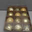 12 Pack Christmas Tree Ornaments, 3.15"/80mm Christmas Ball Ornaments Set for Christmas, Holiday, Wreath & Party Decorations - Shatterproof