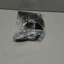 Ciieeo Snowman Hat Top Winter Hat Black Felt with Red Snowman Making Prop for Costume Adults Halloween Cosplay Dress Up Party Supplies