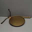 Metal Martini Cocktail Table, Antique Brass