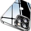 CASEKOO for iPhone 13 Pro Max Case Crystal Clear, [Never Yellow Technology] [Military-Grade Protection] Transparent Slim Cover Women Men for iPhone 13 ProMax Phone Case 6.7 inch, Clear