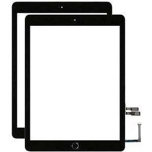 for iPad 6 6th Gen Screen Replacement A1893 A1954 2018 2 Pack Digitizer 9.7 Inch, for iPad 6th Generation Touch Glass with Home Button (Black)